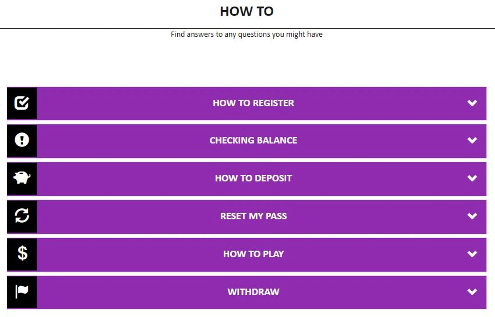 Online bet sport